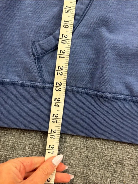 AMERICAN EAGLE Men’s Blue Pullover Hoodie Wing graphic size: Large - Picture 6 of 7